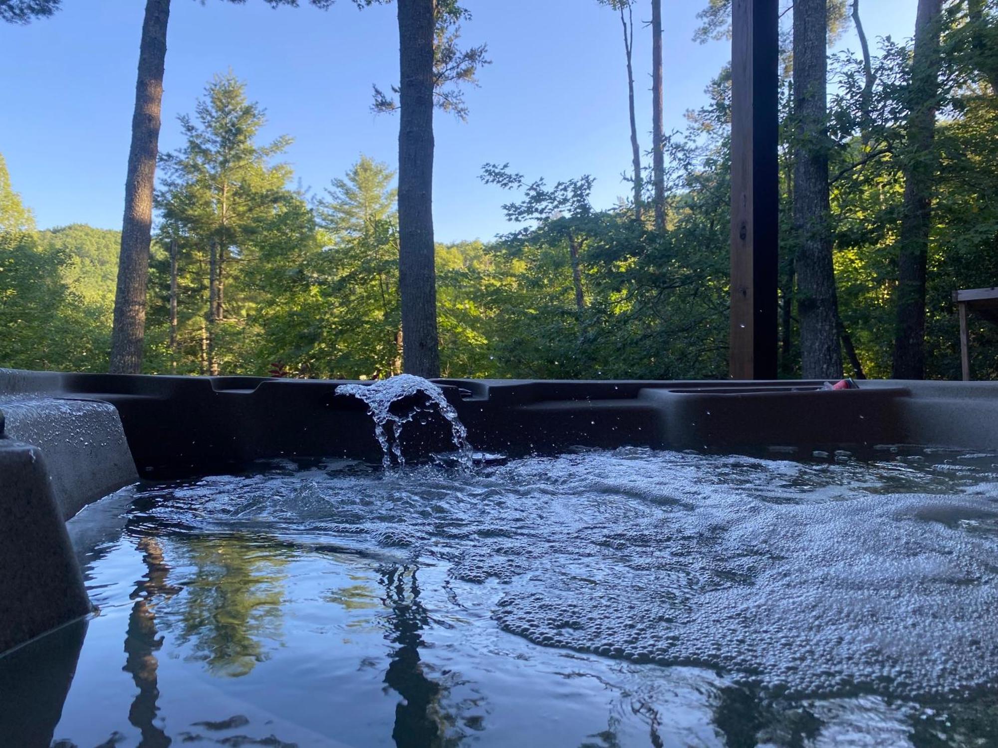 Вілла The Cozy Lazy Laurel With Year-Round Mountain Views, Hot Tub, Fire Pit Cherry Log Екстер'єр фото