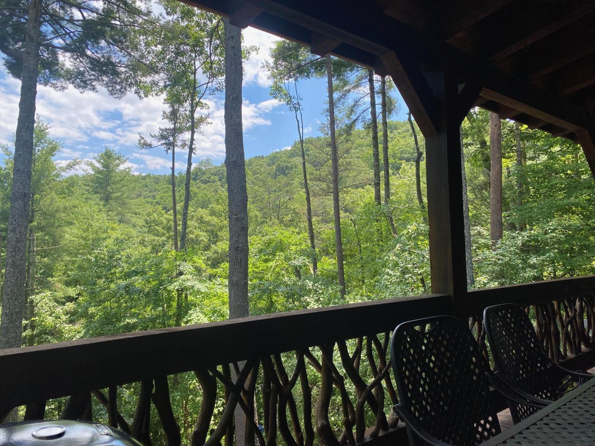 Вілла The Cozy Lazy Laurel With Year-Round Mountain Views, Hot Tub, Fire Pit Cherry Log Екстер'єр фото